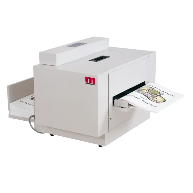 Máy gia công vuông gáy sách MORGANA 104